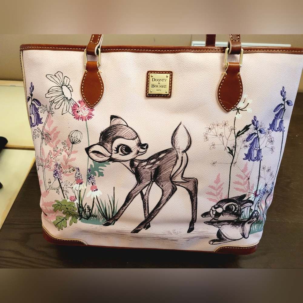 Dooney And Bourke Disney Bambi Tote Purse